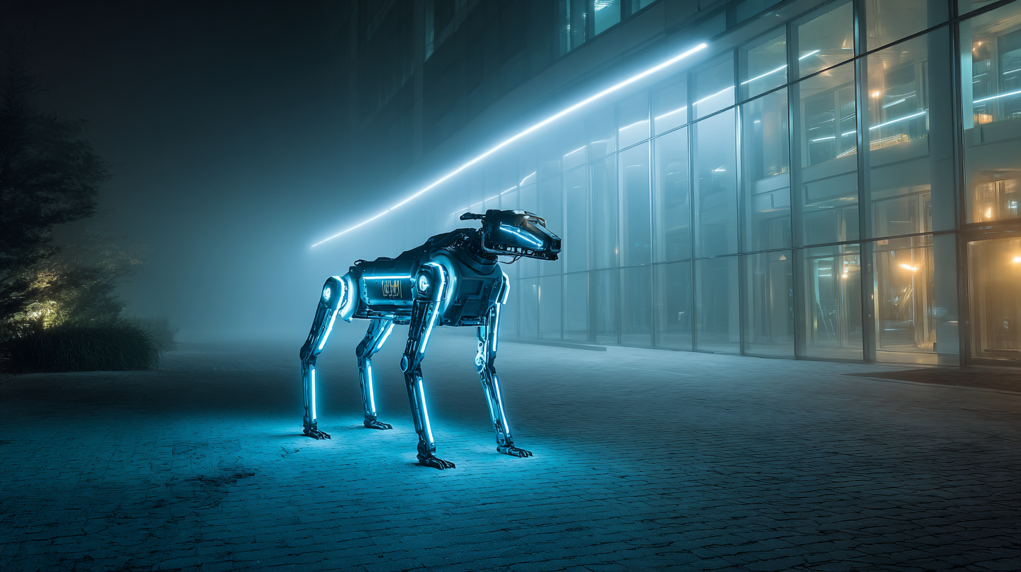 Autonomous Robot Dogs for Perimeter Security
